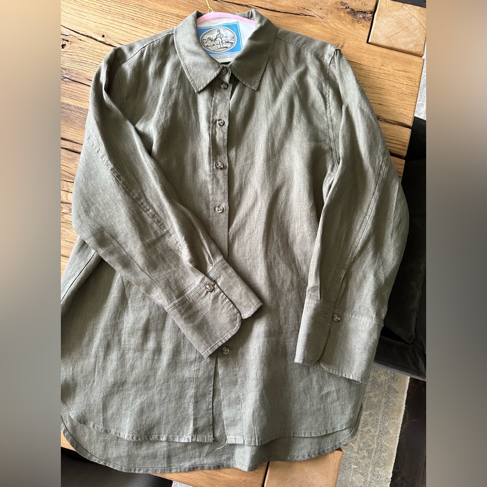 Sanctuary Linen Blouse L